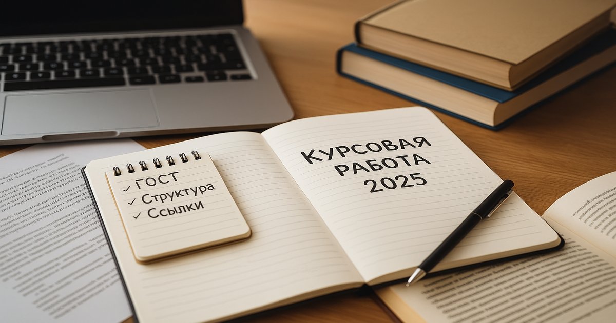 Курсовая работа 2025 — оформление по ГОСТ